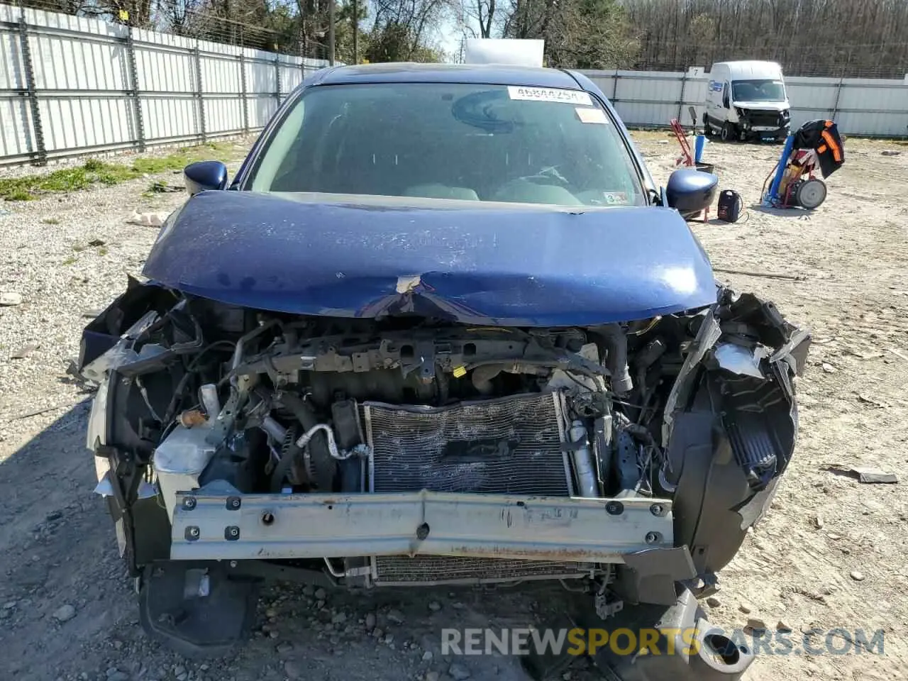 5 fotografías del automóvil dañado 3N1CN7AP8KL848395 NISSAN VERSA 2019