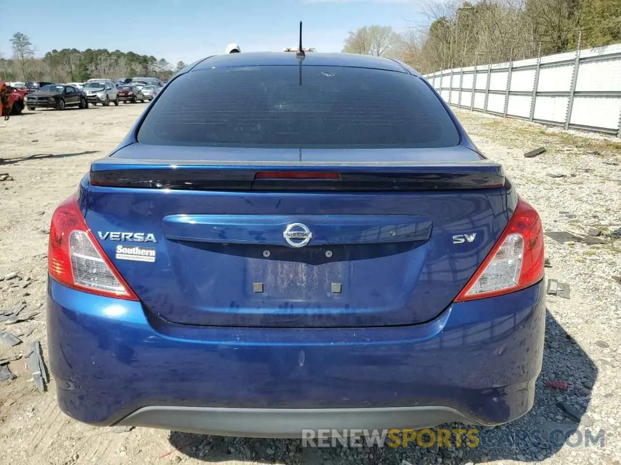 6 fotografías del automóvil dañado 3N1CN7AP8KL848395 NISSAN VERSA 2019