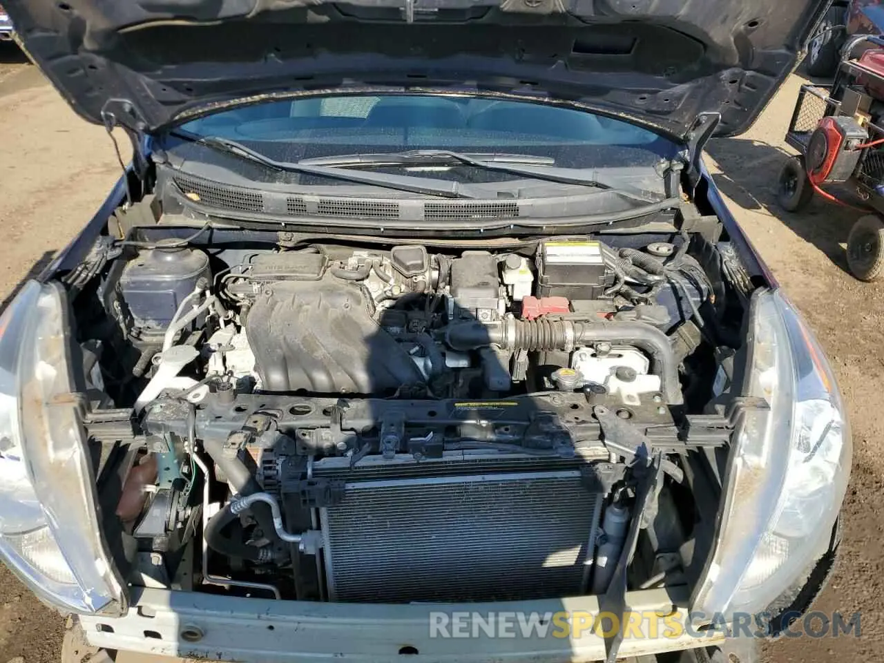 11 fotografías del automóvil dañado 3N1CN7AP8KL851765 NISSAN VERSA 2019