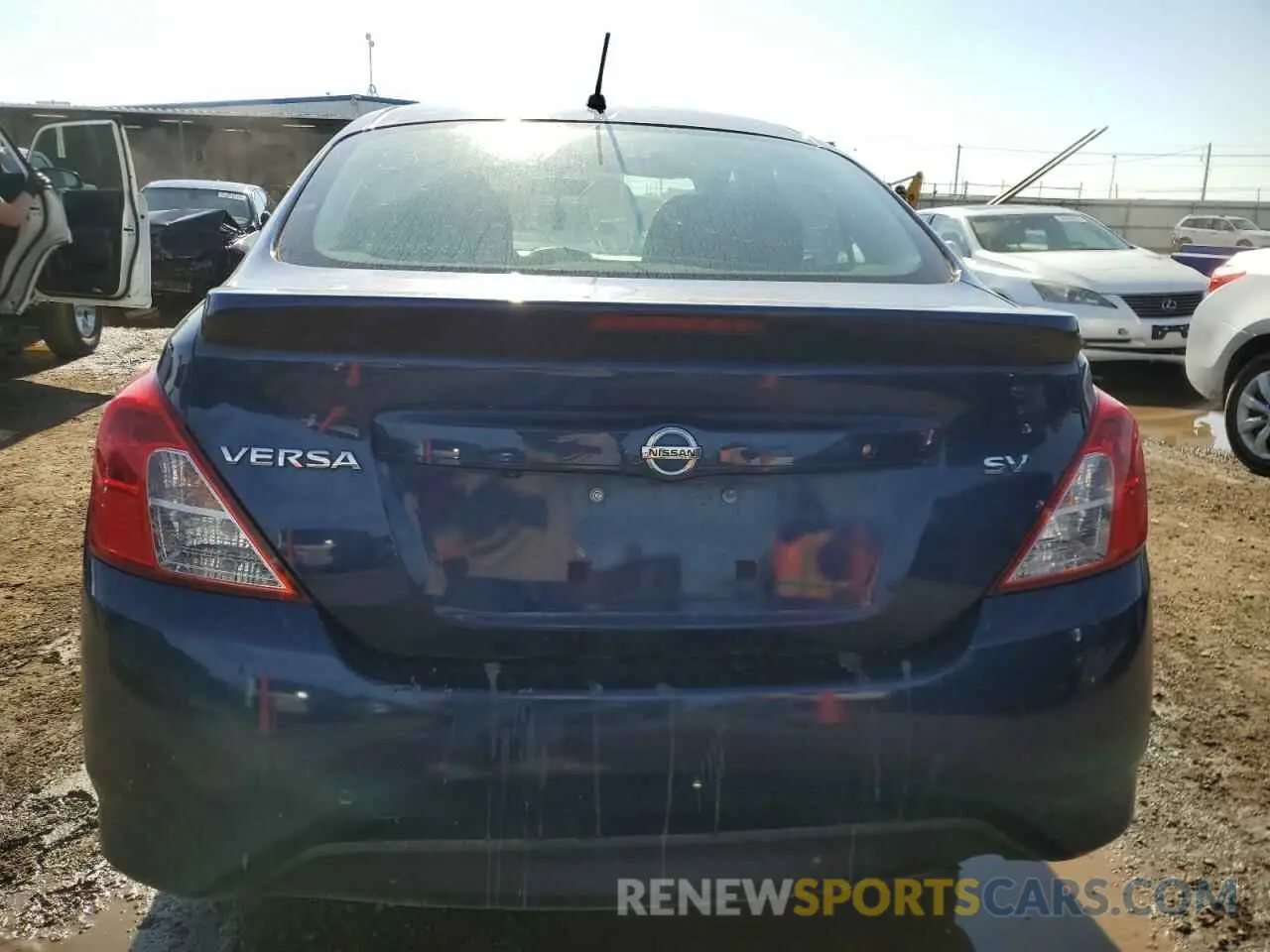 6 fotografías del automóvil dañado 3N1CN7AP8KL851765 NISSAN VERSA 2019