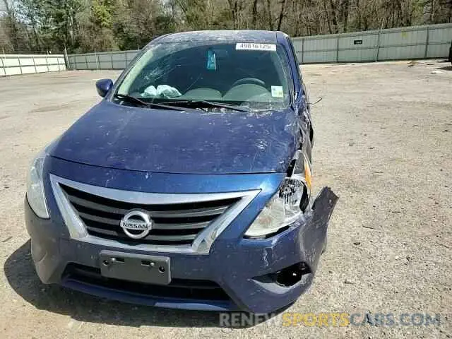 10 fotografías del automóvil dañado 3N1CN7AP8KL862264 NISSAN VERSA 2019