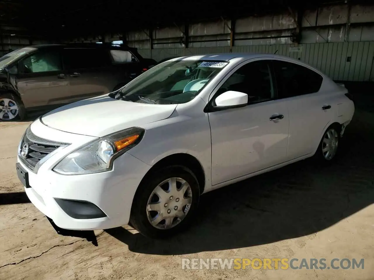 1 fotografías del automóvil dañado 3N1CN7AP8KL871353 NISSAN VERSA 2019