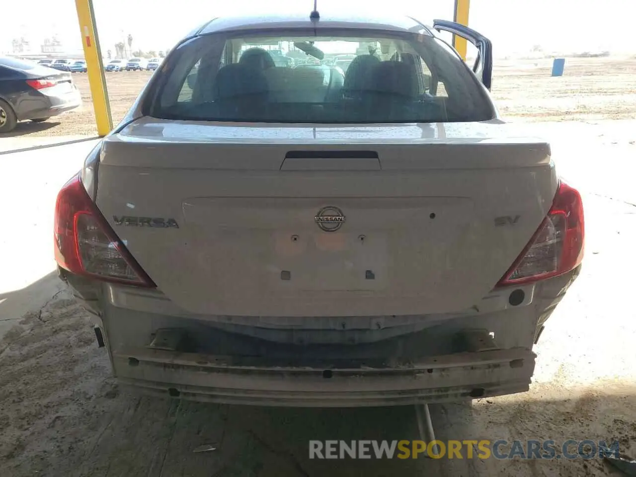 6 fotografías del automóvil dañado 3N1CN7AP8KL871353 NISSAN VERSA 2019