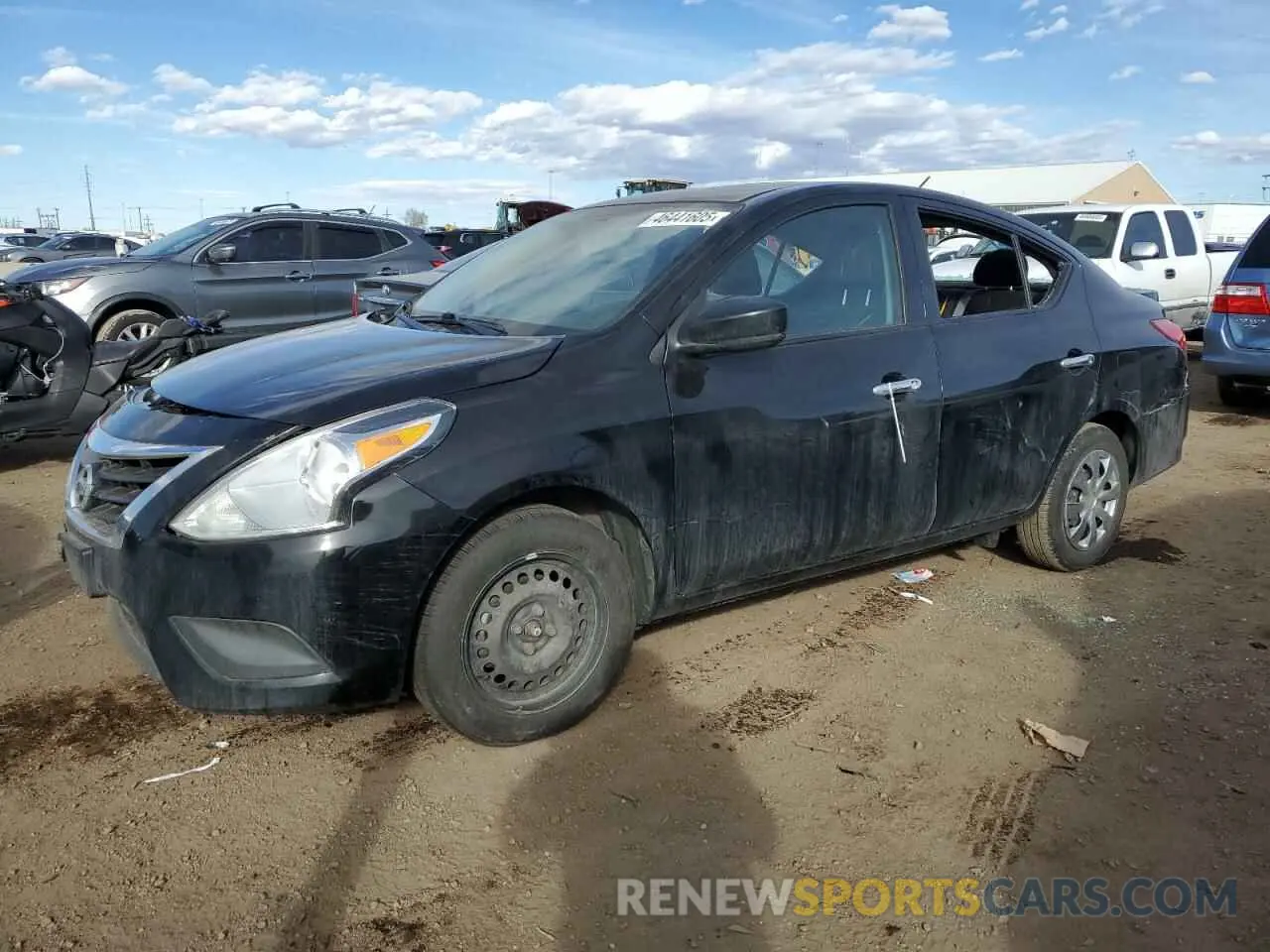 1 fotografías del automóvil dañado 3N1CN7AP8KL874429 NISSAN VERSA 2019