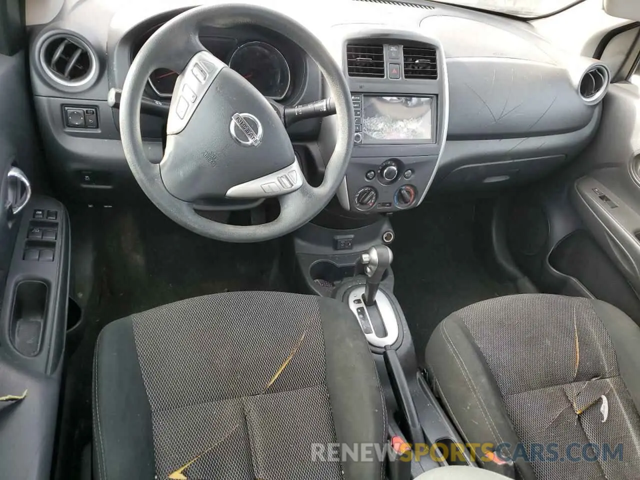 8 fotografías del automóvil dañado 3N1CN7AP8KL874429 NISSAN VERSA 2019