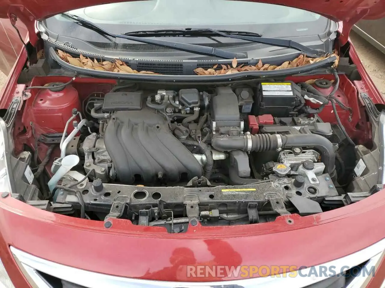 11 fotografías del automóvil dañado 3N1CN7AP8KL878822 NISSAN VERSA 2019