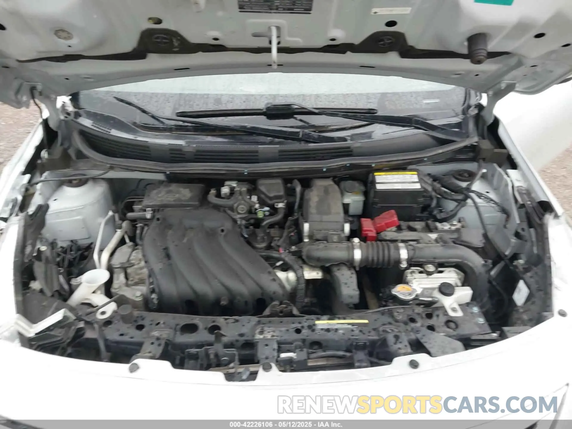 10 fotografías del automóvil dañado 3N1CN7AP9KL811257 NISSAN VERSA 2019