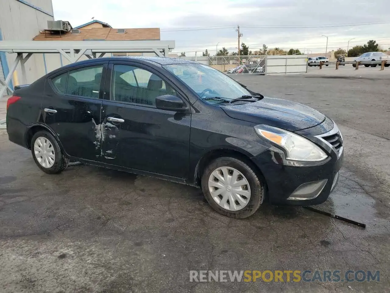 4 fotografías del automóvil dañado 3N1CN7AP9KL815521 NISSAN VERSA 2019