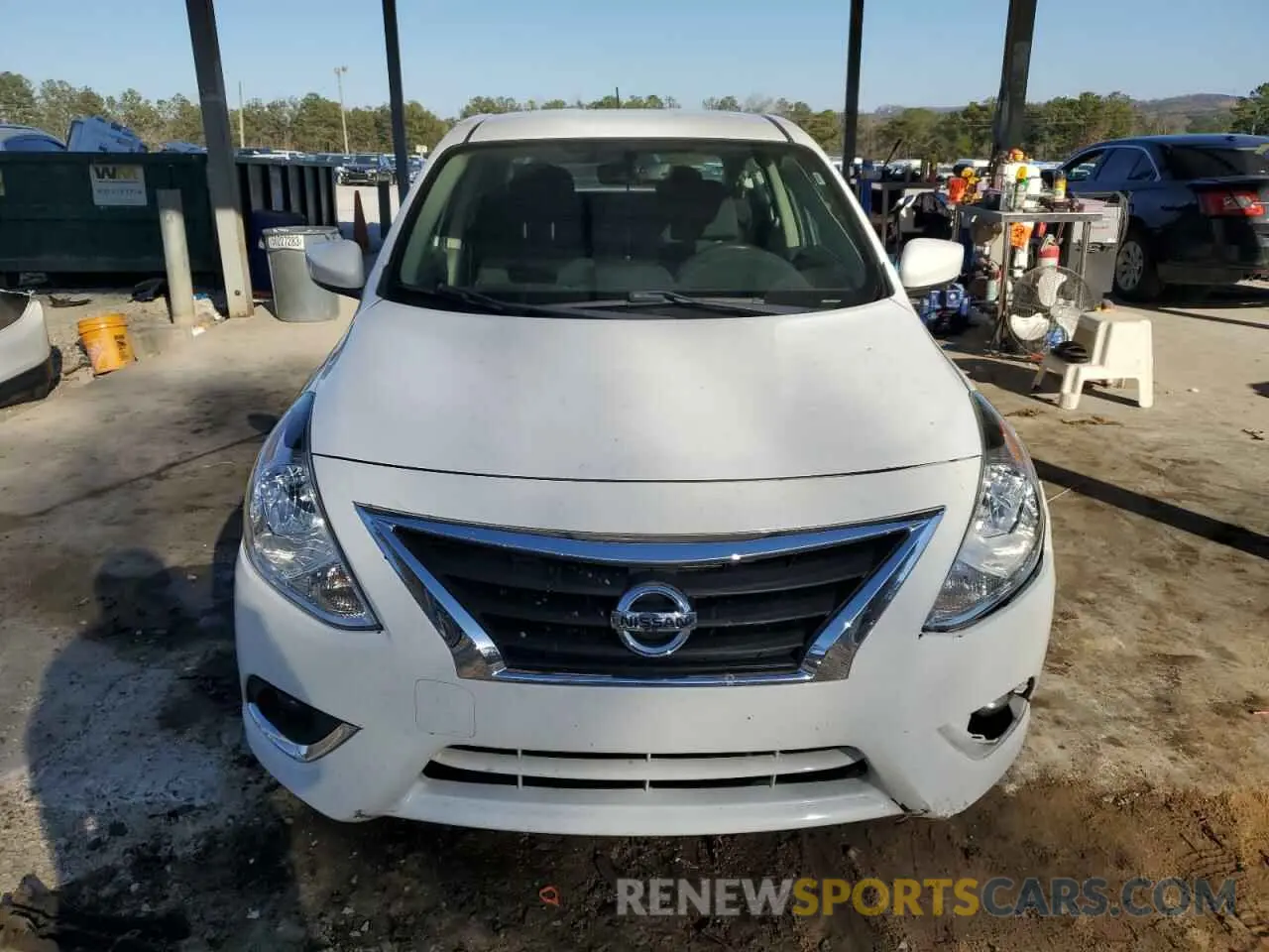 5 fotografías del automóvil dañado 3N1CN7AP9KL818144 NISSAN VERSA 2019