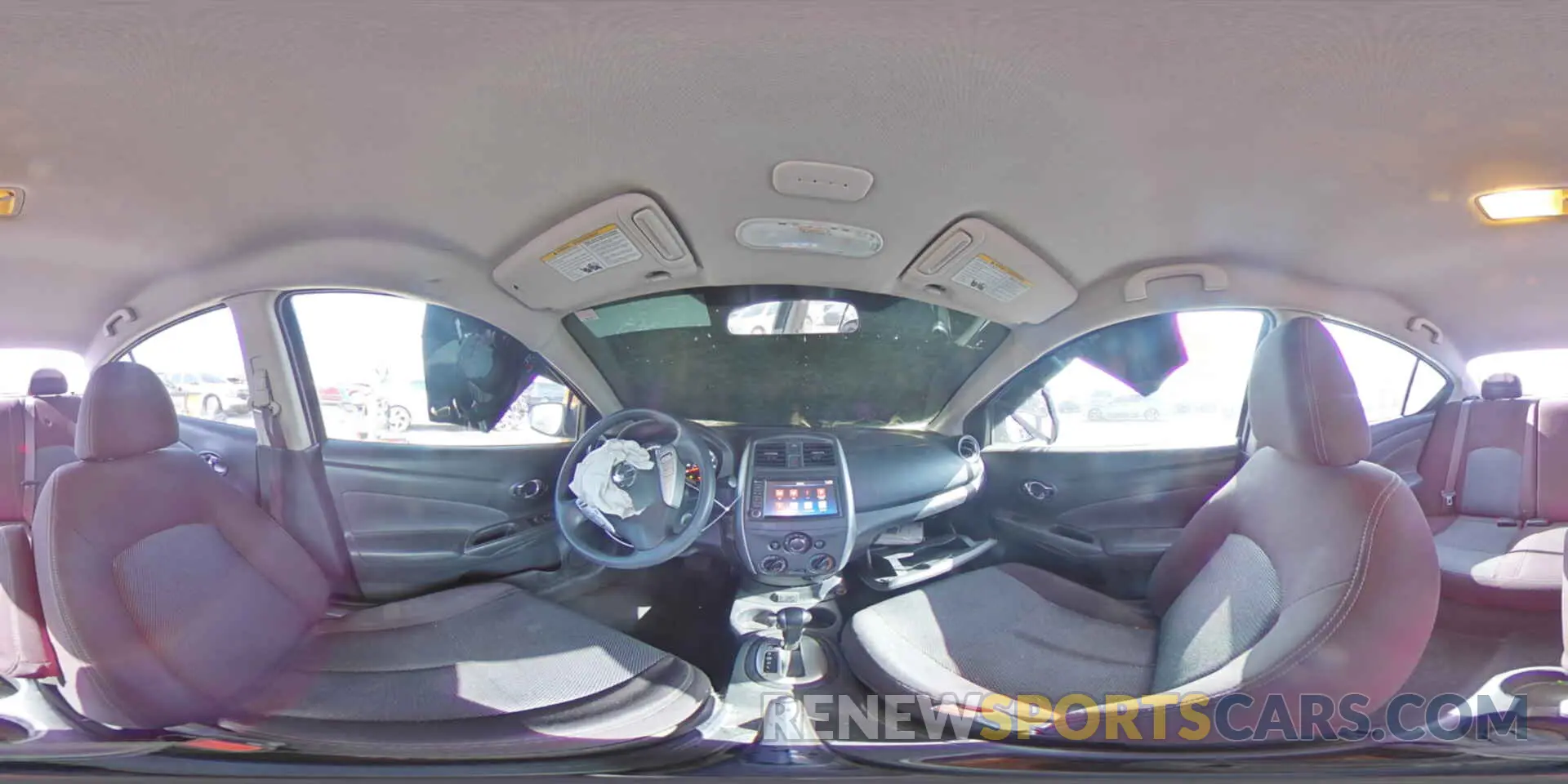 12 fotografías del automóvil dañado 3N1CN7AP9KL822081 NISSAN VERSA 2019