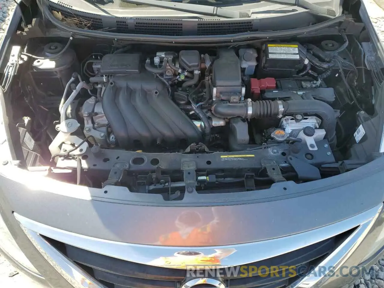 11 fotografías del automóvil dañado 3N1CN7AP9KL832688 NISSAN VERSA 2019