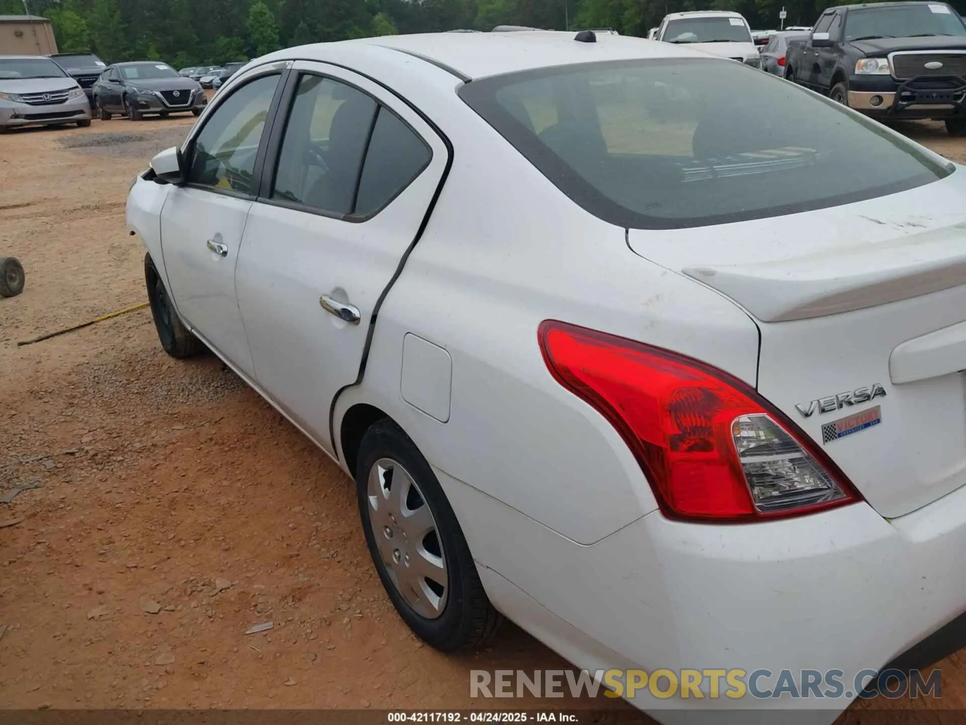 6 fotografías del automóvil dañado 3N1CN7AP9KL842119 NISSAN VERSA 2019