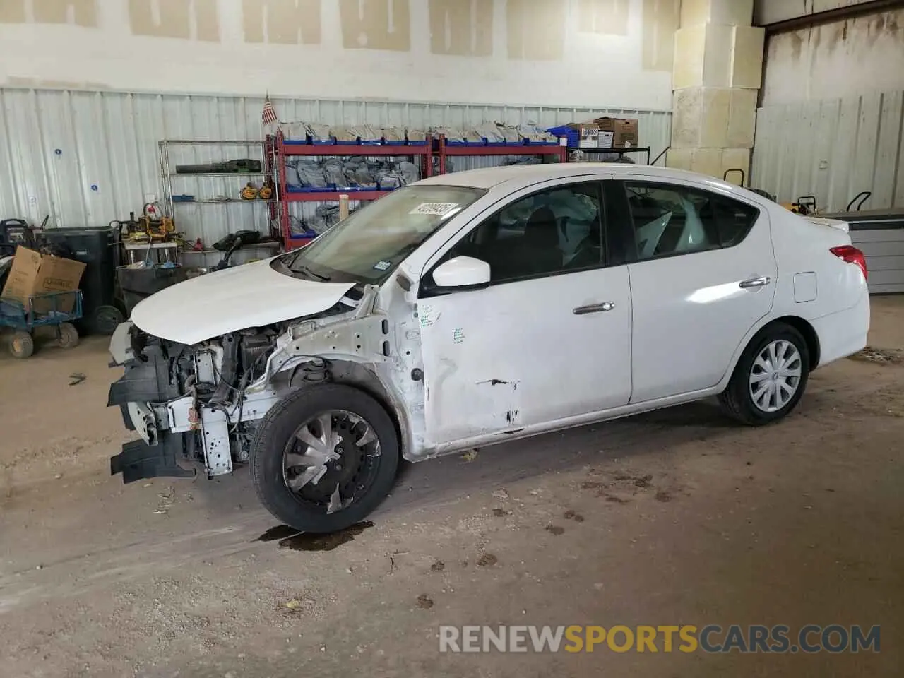 1 fotografías del automóvil dañado 3N1CN7AP9KL852911 NISSAN VERSA 2019