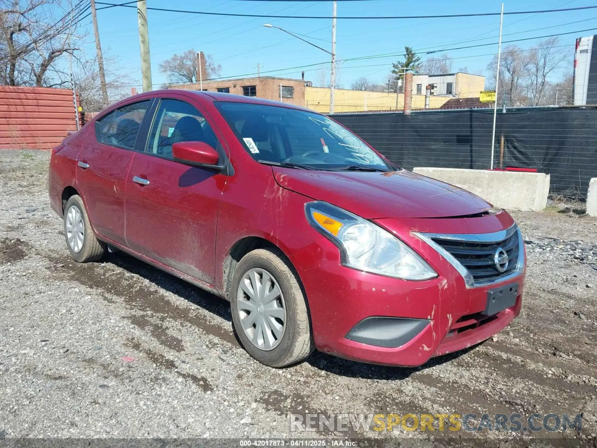 1 fotografías del automóvil dañado 3N1CN7AP9KL859437 NISSAN VERSA 2019