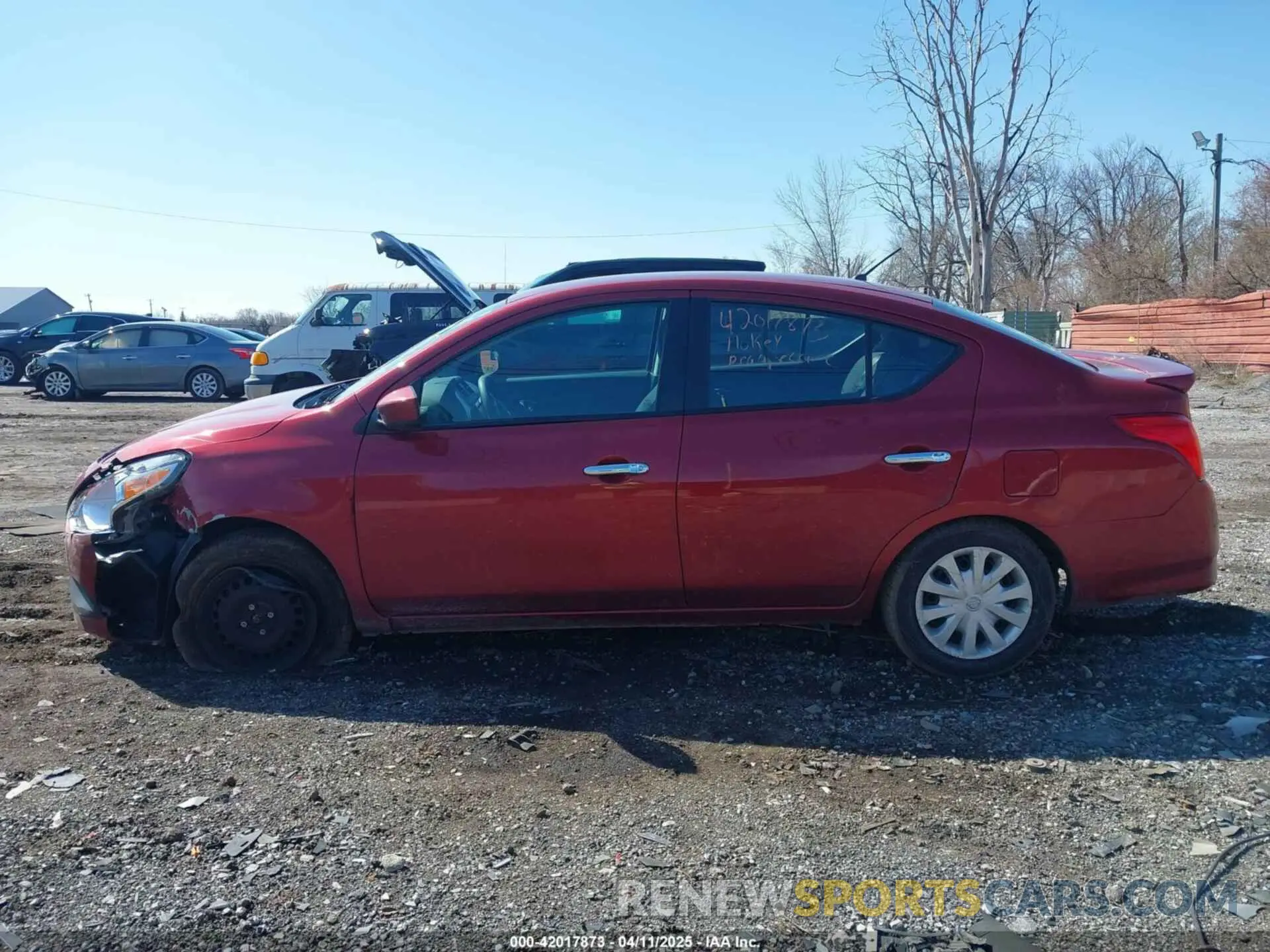 13 fotografías del automóvil dañado 3N1CN7AP9KL859437 NISSAN VERSA 2019