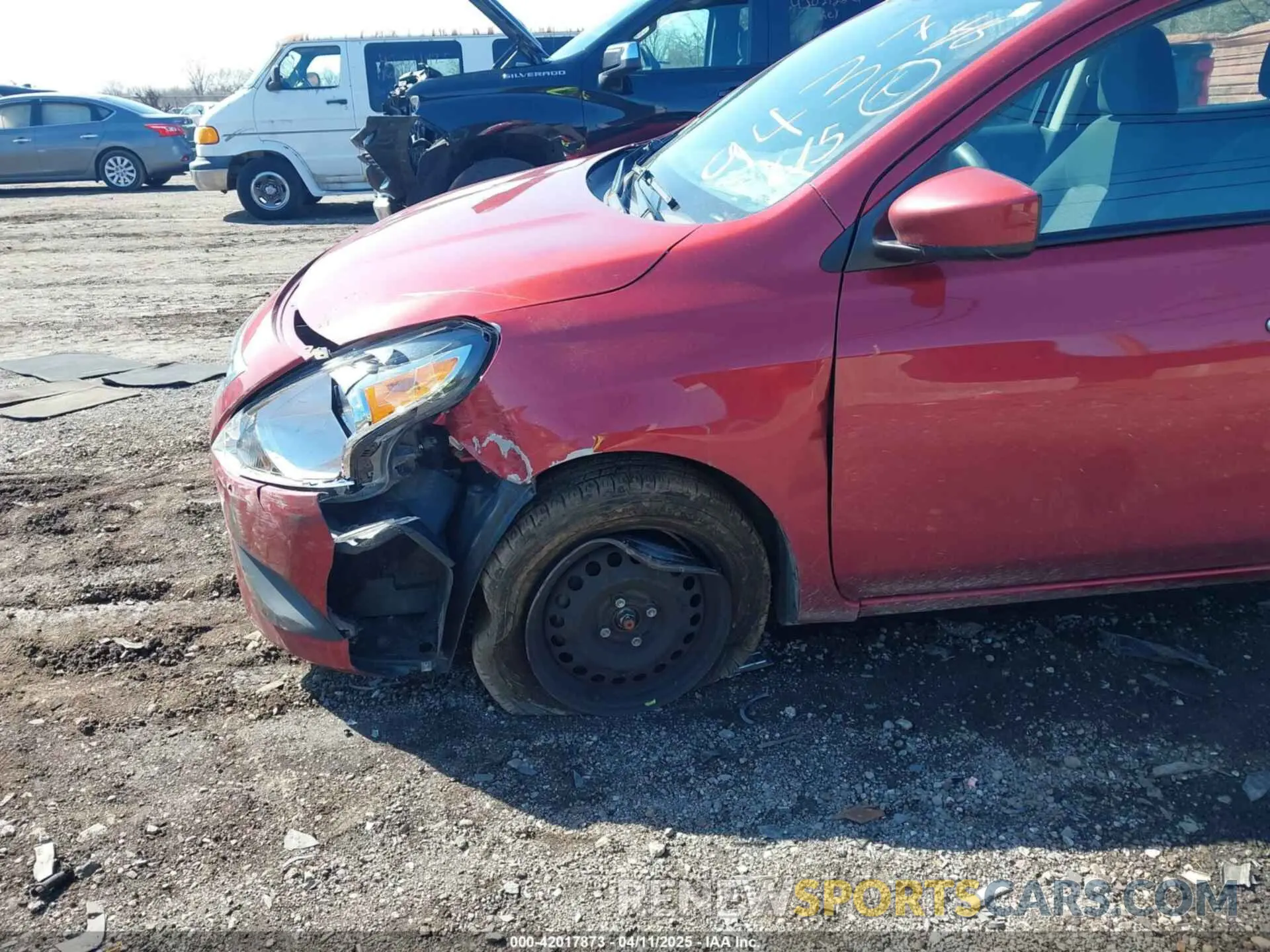 6 fotografías del automóvil dañado 3N1CN7AP9KL859437 NISSAN VERSA 2019