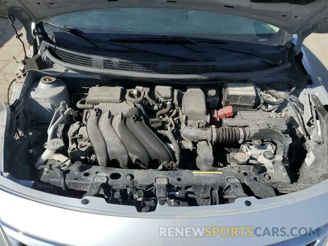 11 fotografías del automóvil dañado 3N1CN7AP9KL871717 NISSAN VERSA 2019
