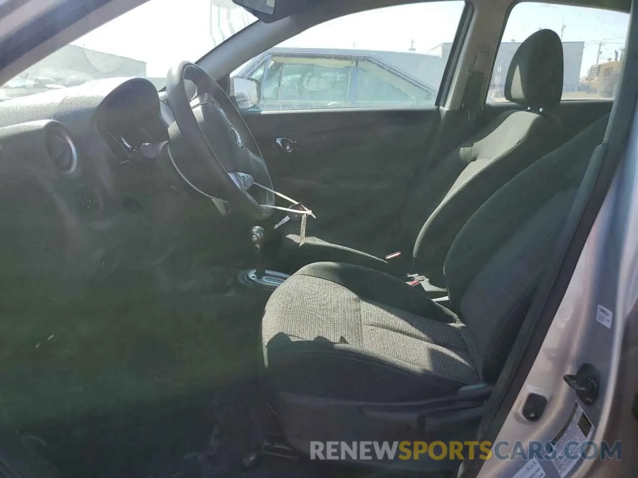 7 fotografías del automóvil dañado 3N1CN7AP9KL871717 NISSAN VERSA 2019