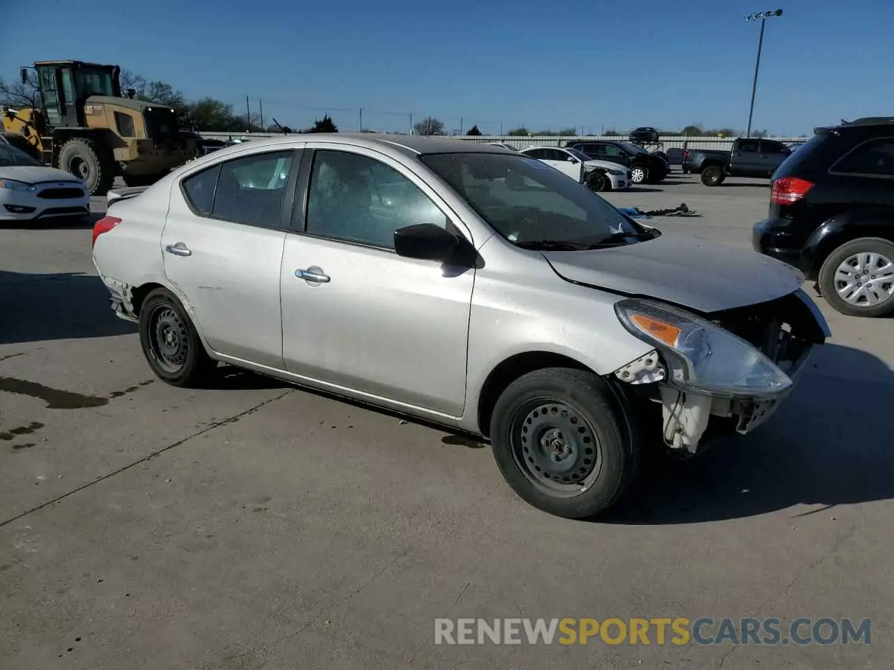4 fotografías del automóvil dañado 3N1CN7AP9KL873158 NISSAN VERSA 2019