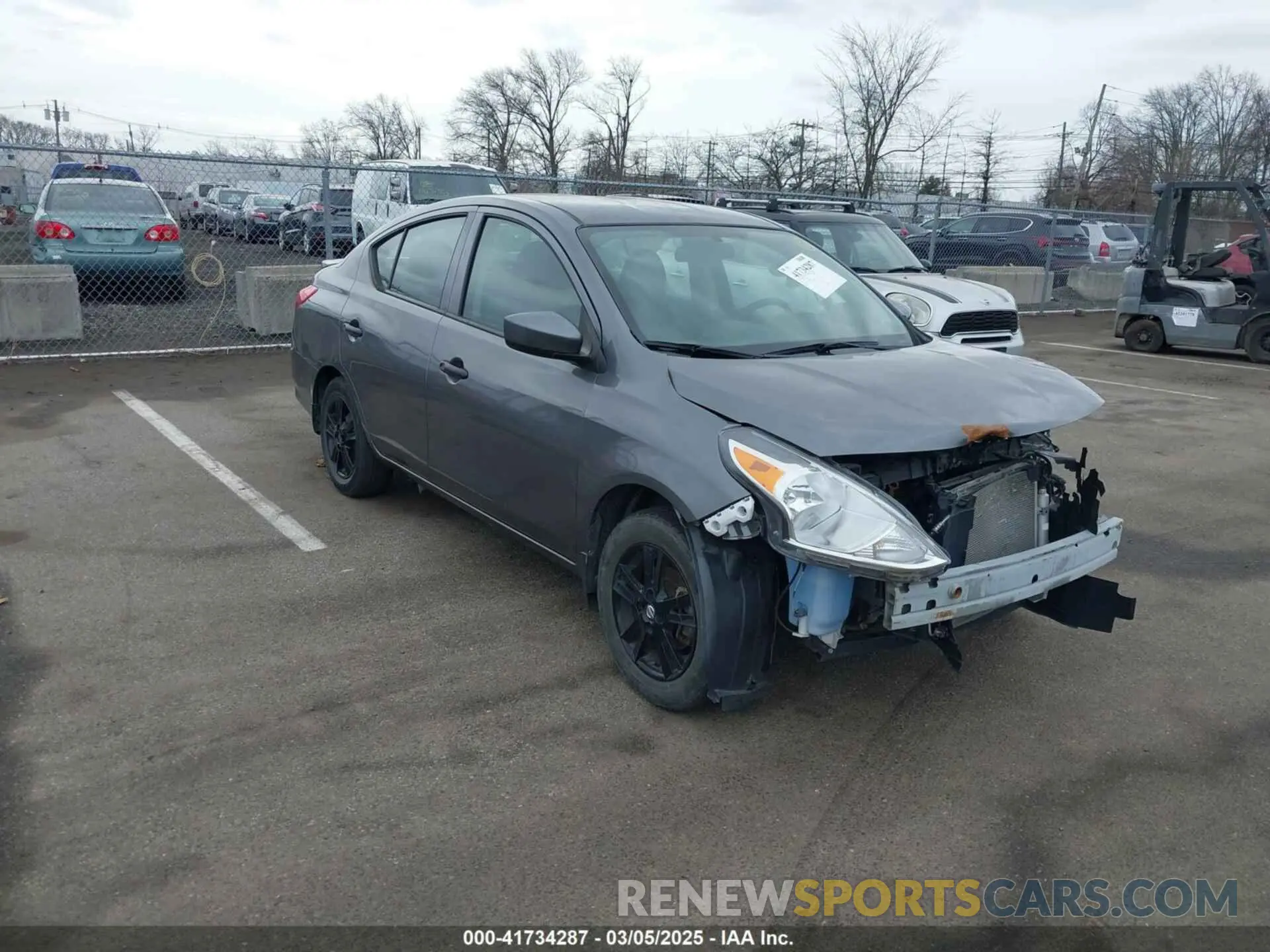 1 fotografías del automóvil dañado 3N1CN7AP9KL875881 NISSAN VERSA 2019