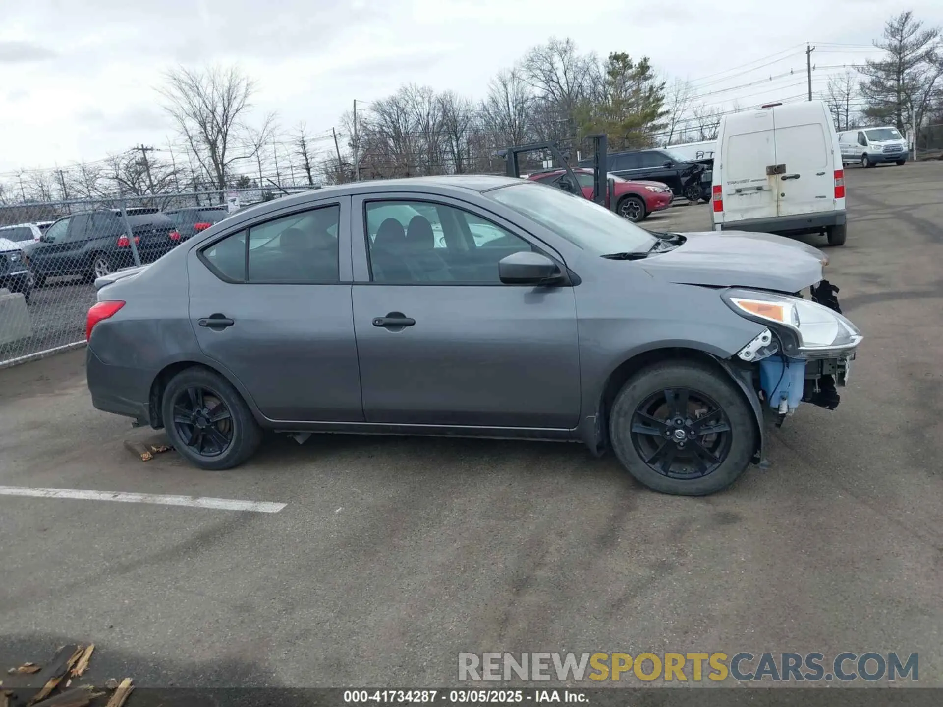 13 fotografías del automóvil dañado 3N1CN7AP9KL875881 NISSAN VERSA 2019