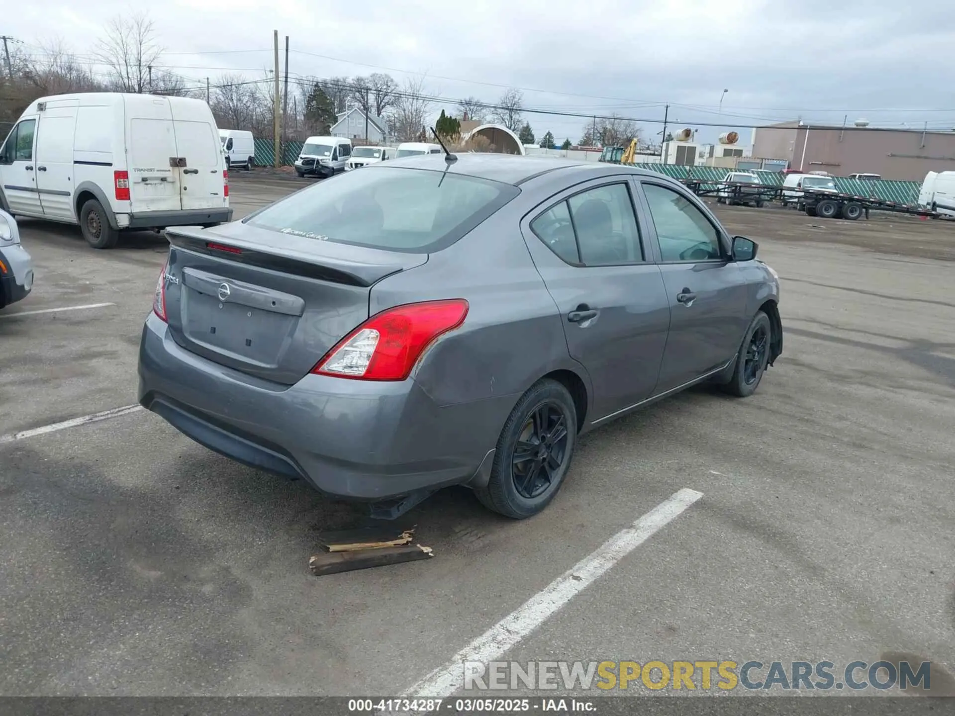 4 fotografías del automóvil dañado 3N1CN7AP9KL875881 NISSAN VERSA 2019
