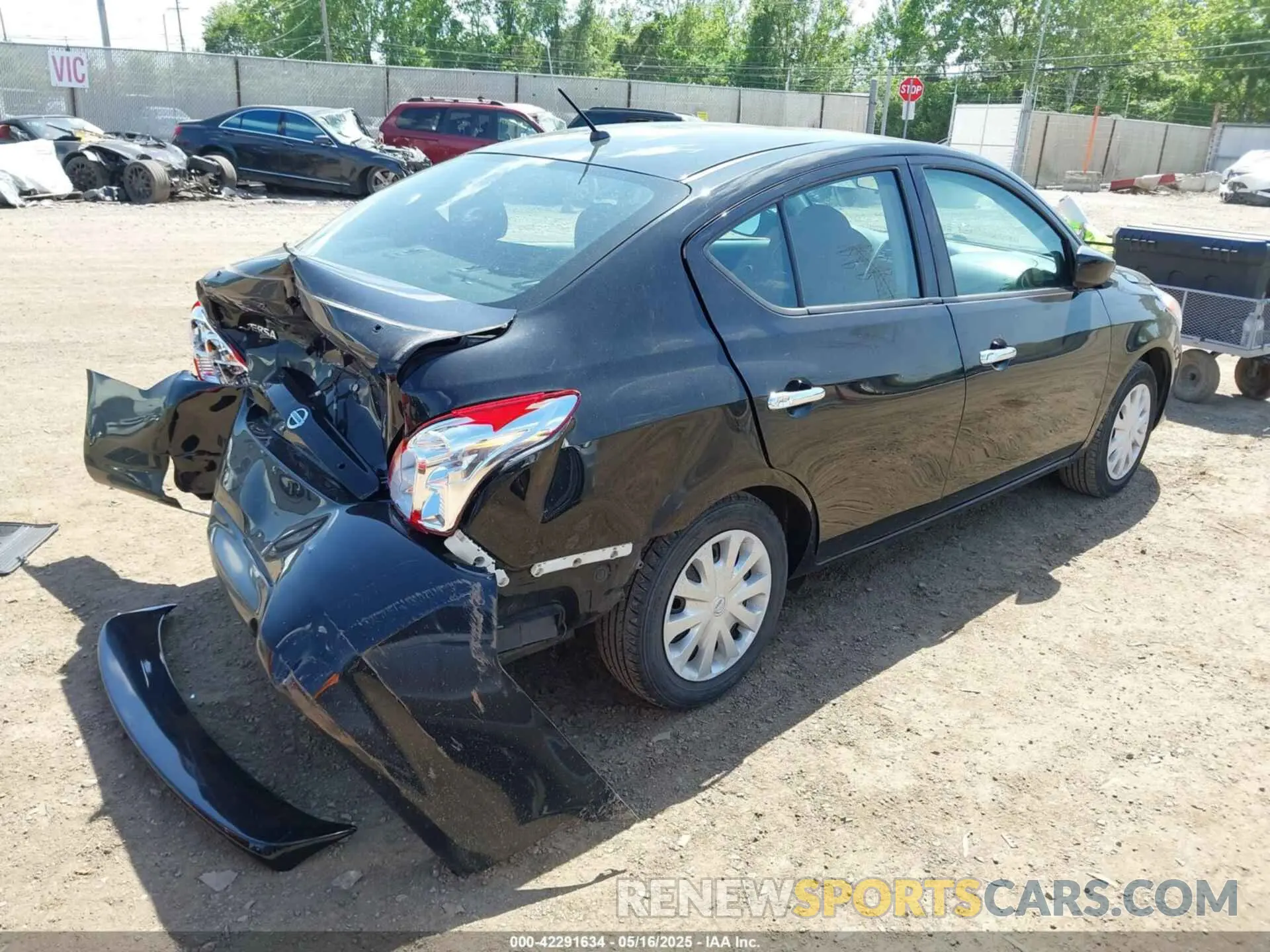 4 fotografías del automóvil dañado 3N1CN7APXKL809050 NISSAN VERSA 2019