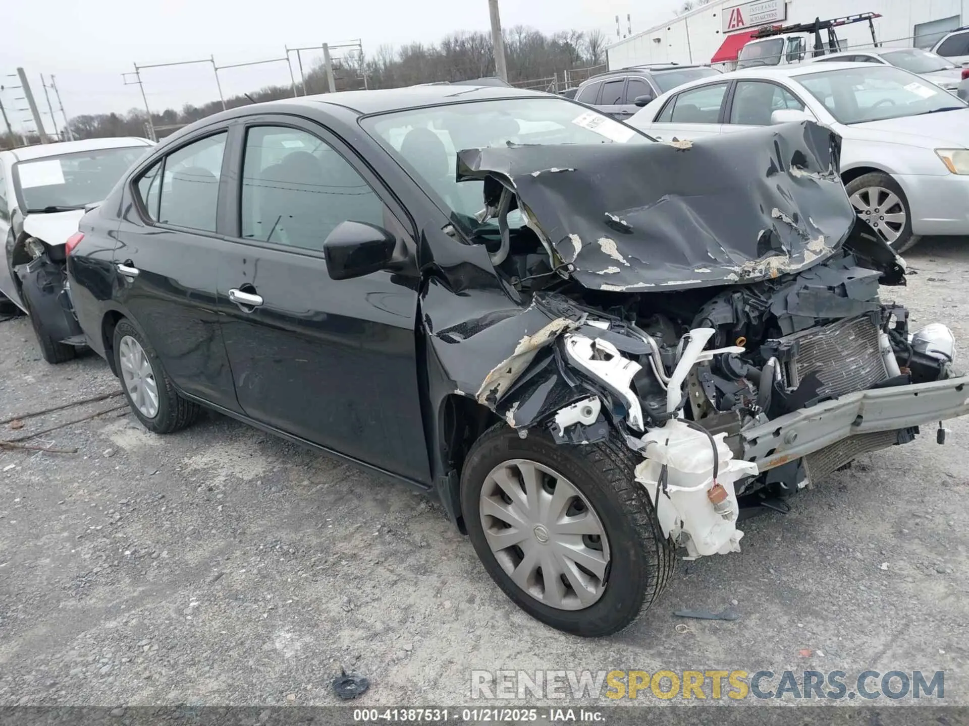1 fotografías del automóvil dañado 3N1CN7APXKL817066 NISSAN VERSA 2019