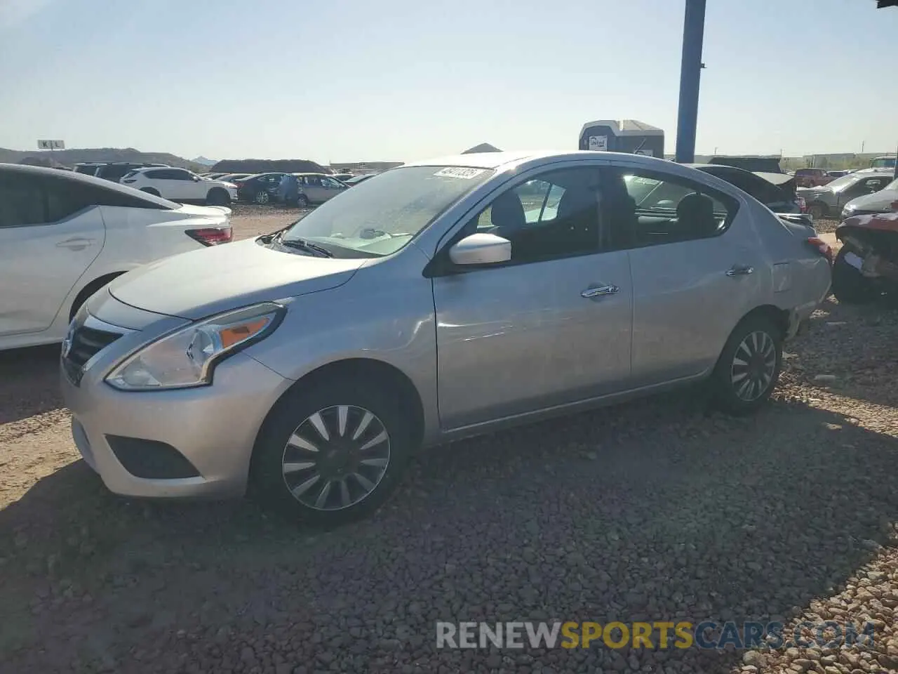 1 fotografías del automóvil dañado 3N1CN7APXKL849371 NISSAN VERSA 2019