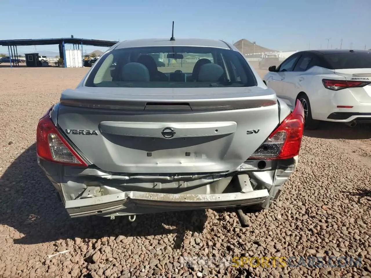 6 fotografías del automóvil dañado 3N1CN7APXKL849371 NISSAN VERSA 2019