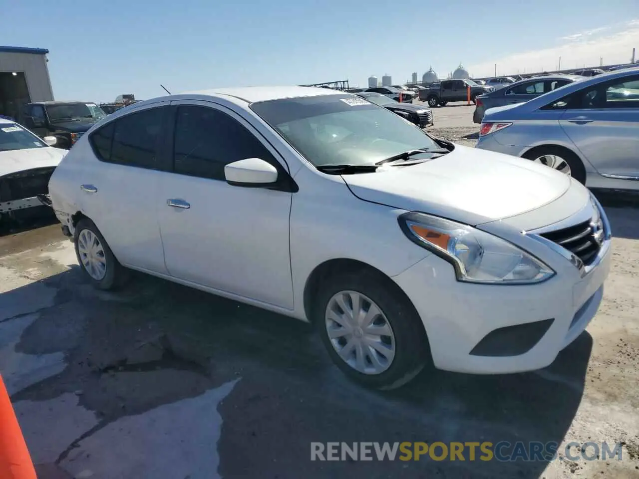 4 fotografías del automóvil dañado 3N1CN7APXKL865246 NISSAN VERSA 2019