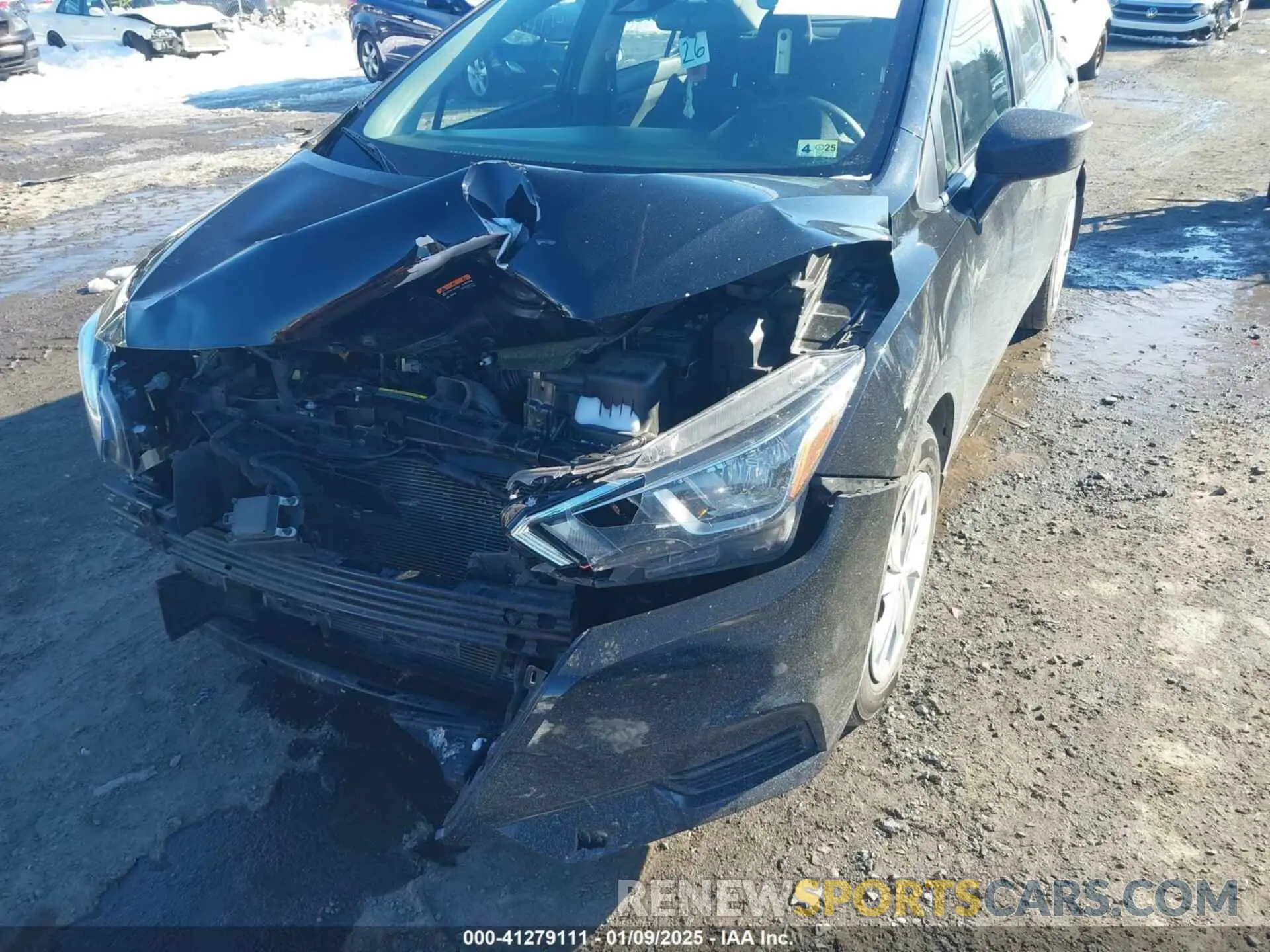 6 fotografías del automóvil dañado 3N1CN8BV3LL803174 NISSAN VERSA 2020