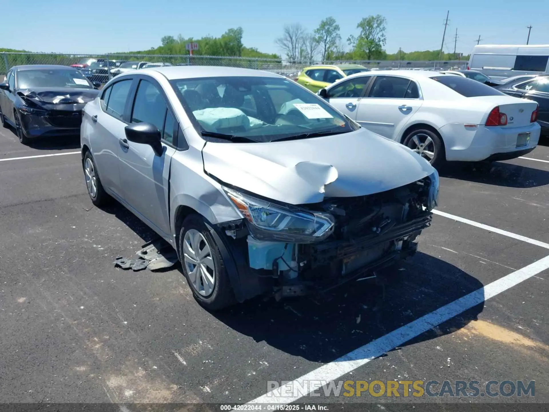 1 fotografías del automóvil dañado 3N1CN8BV5LL826360 NISSAN VERSA 2020