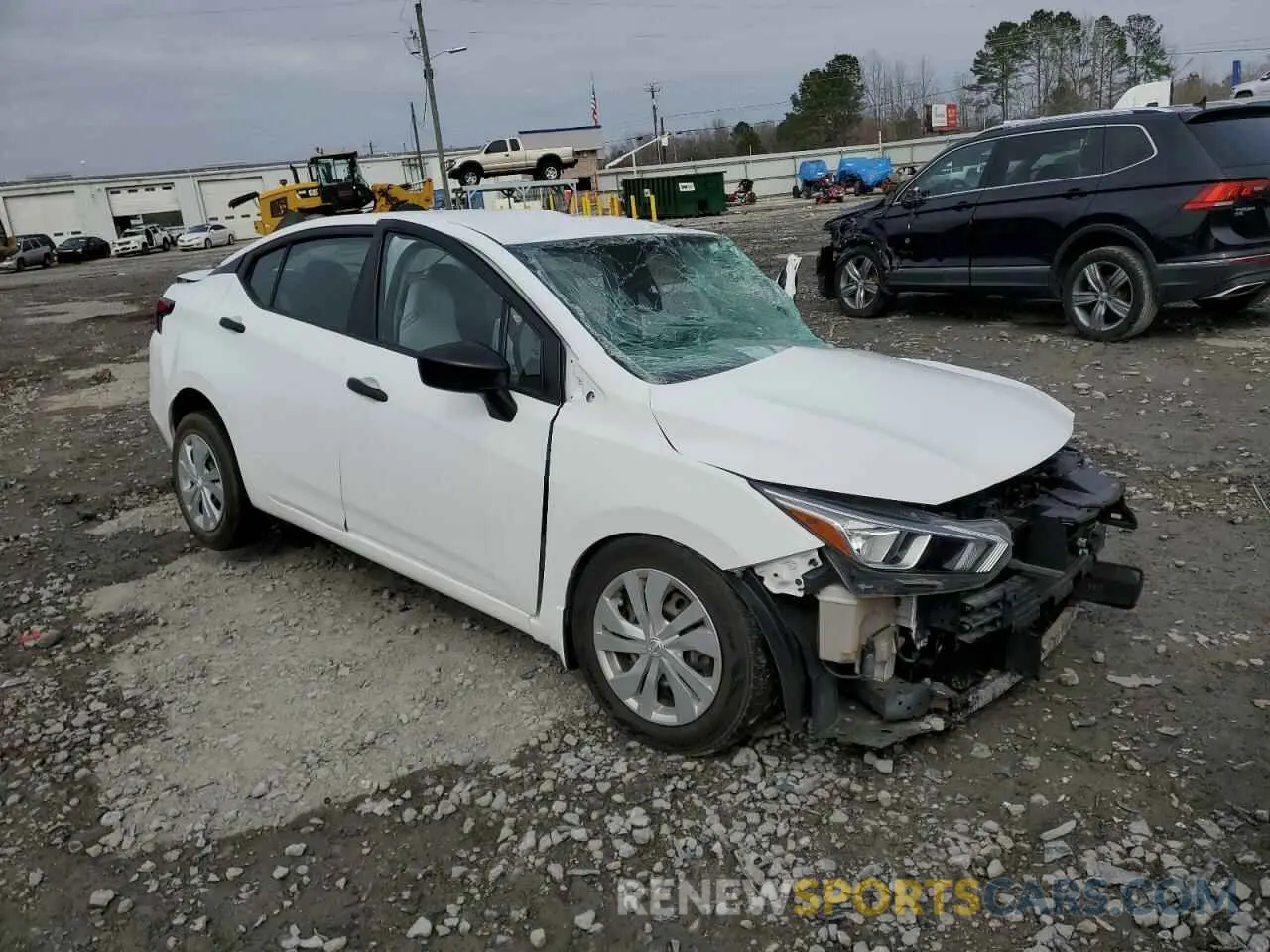 4 fotografías del automóvil dañado 3N1CN8BV5LL901476 NISSAN VERSA 2020