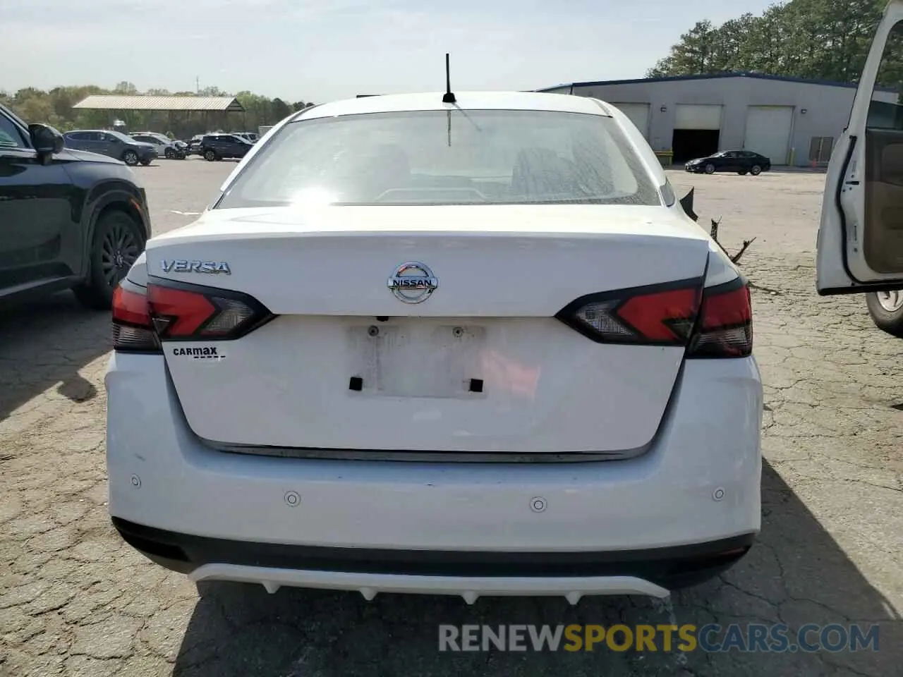 6 fotografías del automóvil dañado 3N1CN8BV6LL800950 NISSAN VERSA 2020