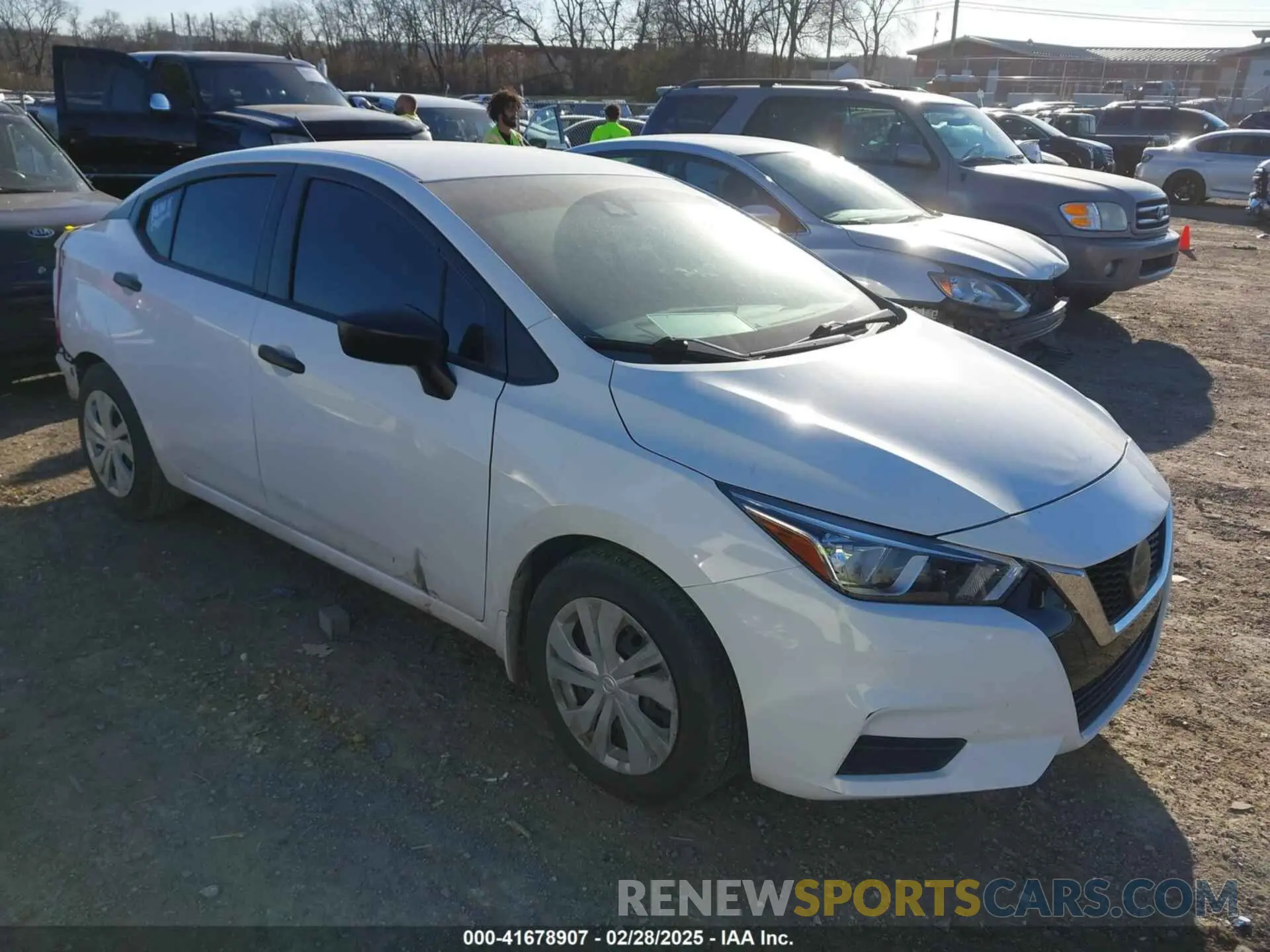 1 fotografías del automóvil dañado 3N1CN8DV0LL806403 NISSAN VERSA 2020