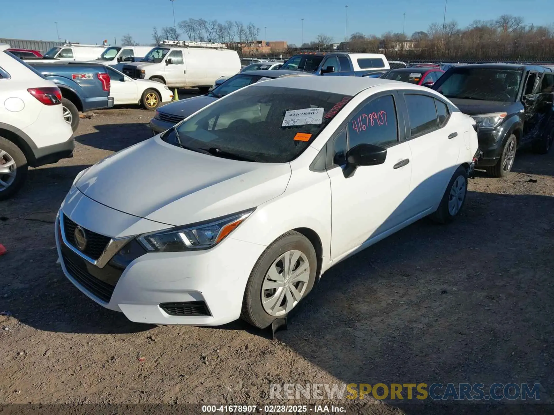 17 fotografías del automóvil dañado 3N1CN8DV0LL806403 NISSAN VERSA 2020