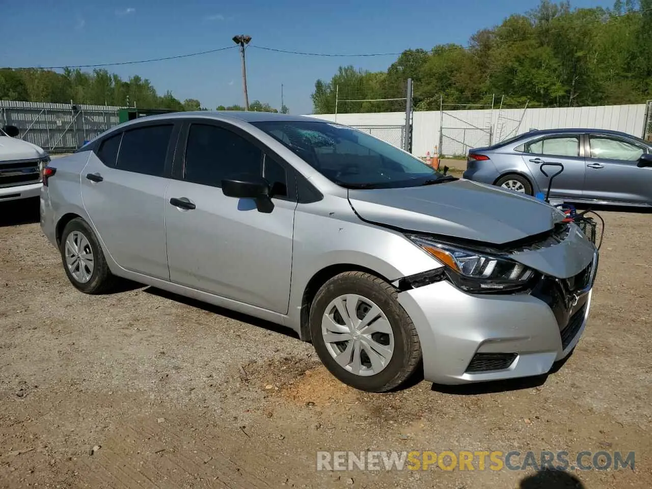 4 fotografías del automóvil dañado 3N1CN8DV0LL910714 NISSAN VERSA 2020
