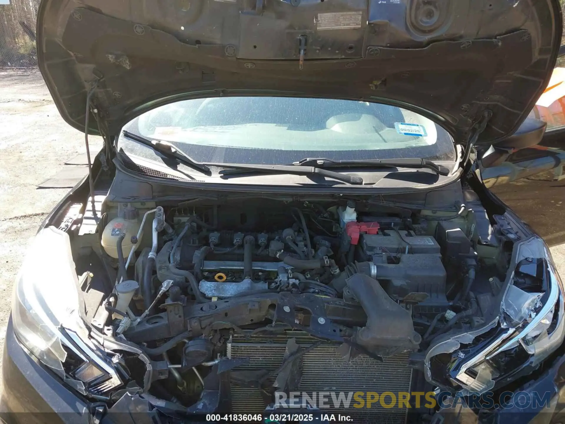 10 fotografías del automóvil dañado 3N1CN8DV1LL861622 NISSAN VERSA 2020