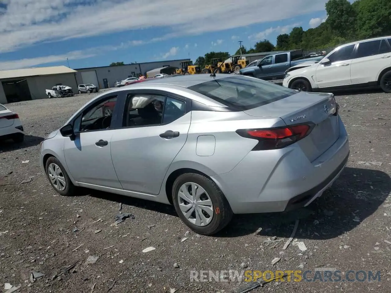 2 fotografías del automóvil dañado 3N1CN8DV3LL867891 NISSAN VERSA 2020