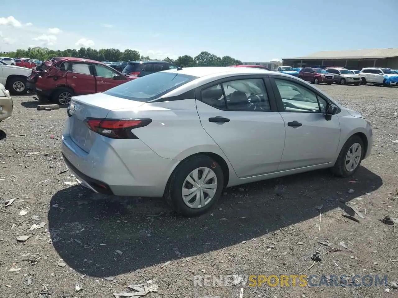 3 fotografías del automóvil dañado 3N1CN8DV3LL867891 NISSAN VERSA 2020
