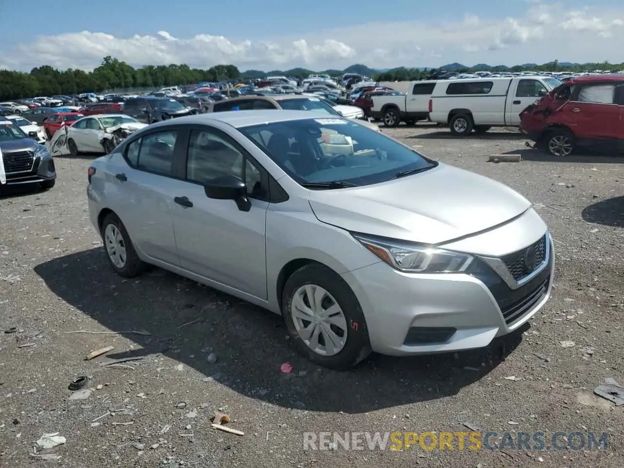 4 fotografías del automóvil dañado 3N1CN8DV3LL867891 NISSAN VERSA 2020