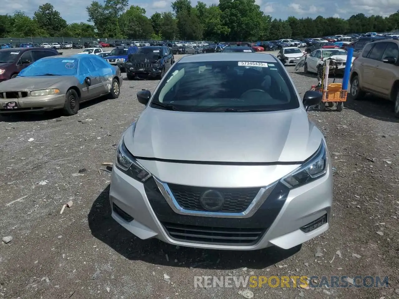 5 fotografías del automóvil dañado 3N1CN8DV3LL867891 NISSAN VERSA 2020