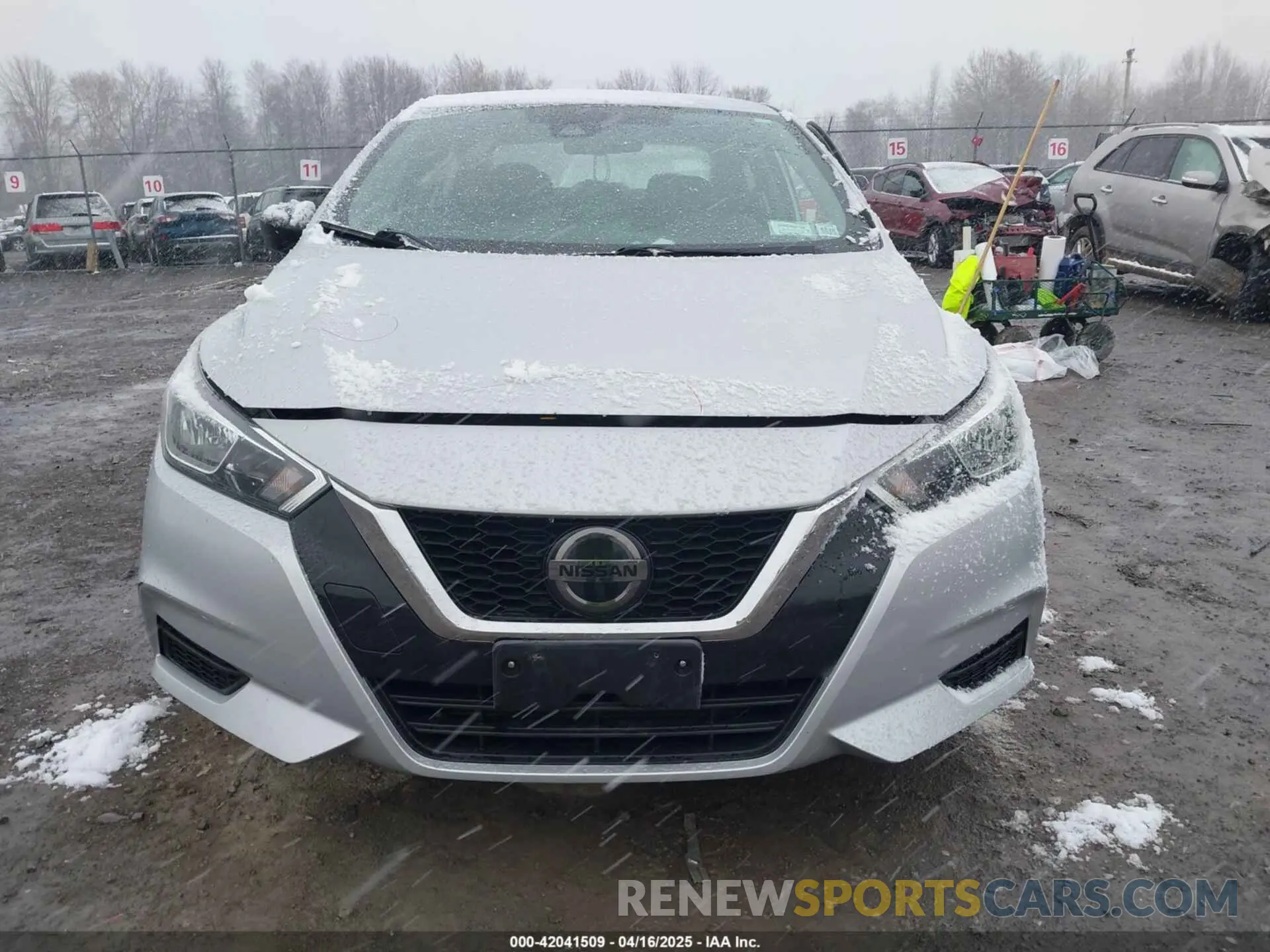 13 fotografías del automóvil dañado 3N1CN8DV3LL903515 NISSAN VERSA 2020