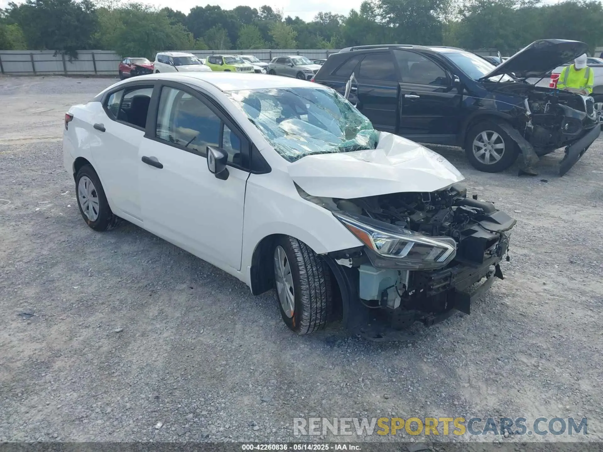 1 fotografías del automóvil dañado 3N1CN8DV4LL864966 NISSAN VERSA 2020