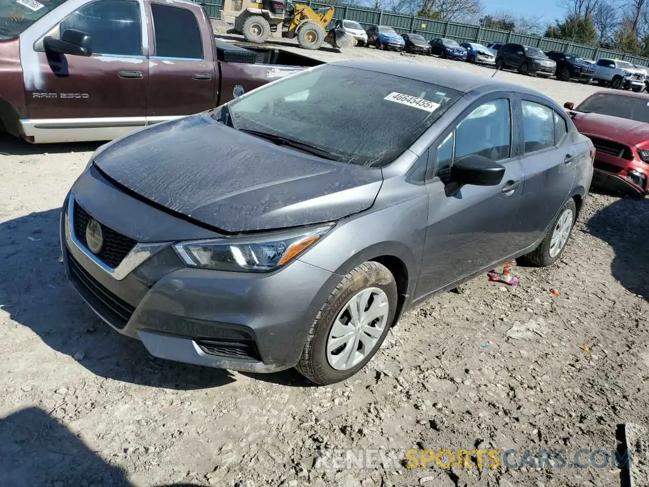 1 fotografías del automóvil dañado 3N1CN8DV4LL909324 NISSAN VERSA 2020