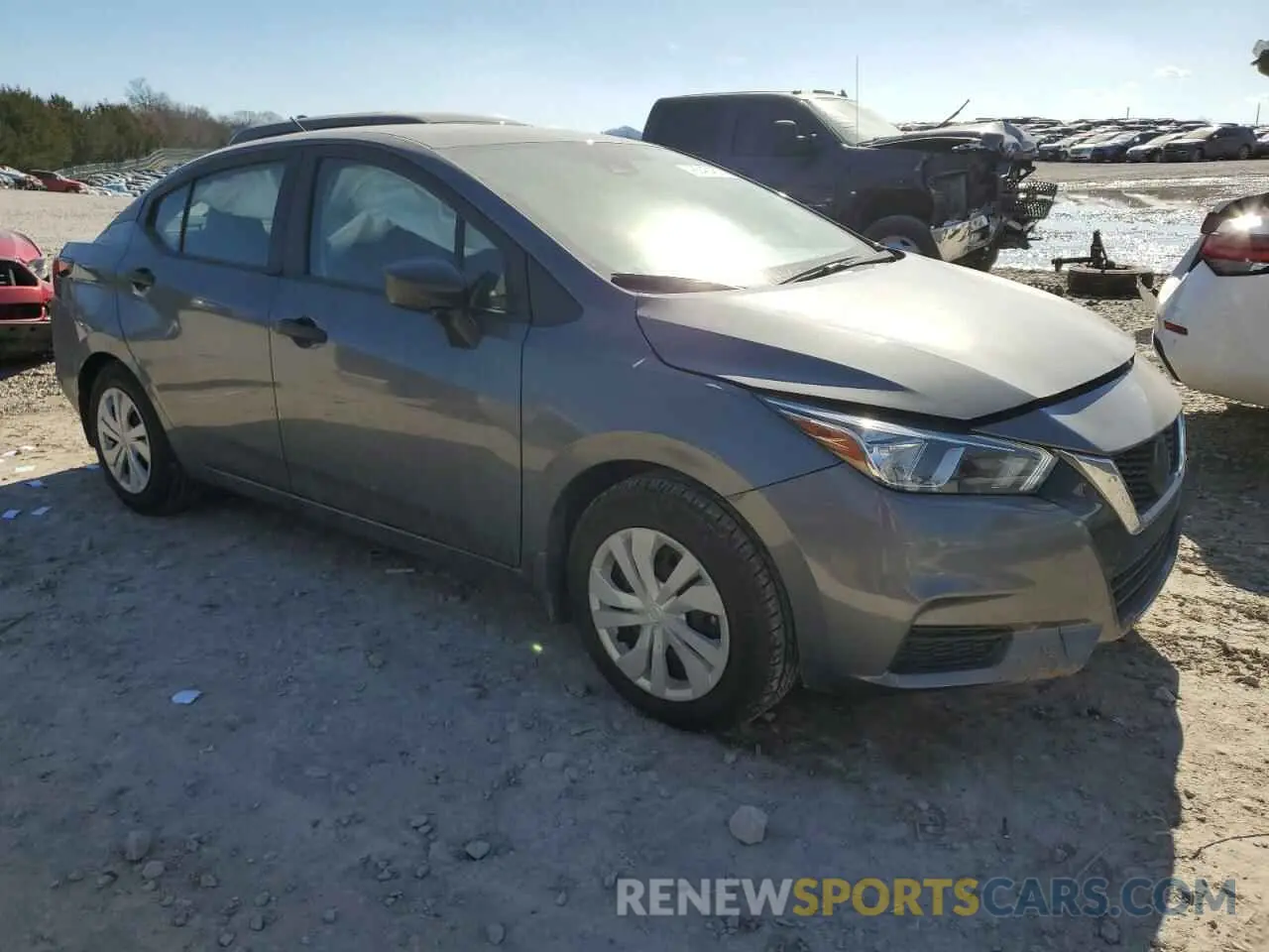 4 fotografías del automóvil dañado 3N1CN8DV4LL909324 NISSAN VERSA 2020