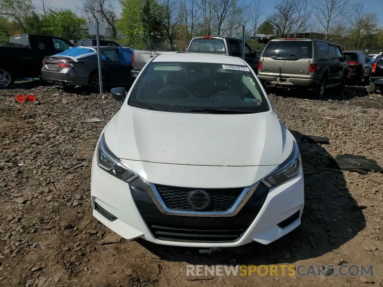 5 fotografías del automóvil dañado 3N1CN8DV4LL909663 NISSAN VERSA 2020