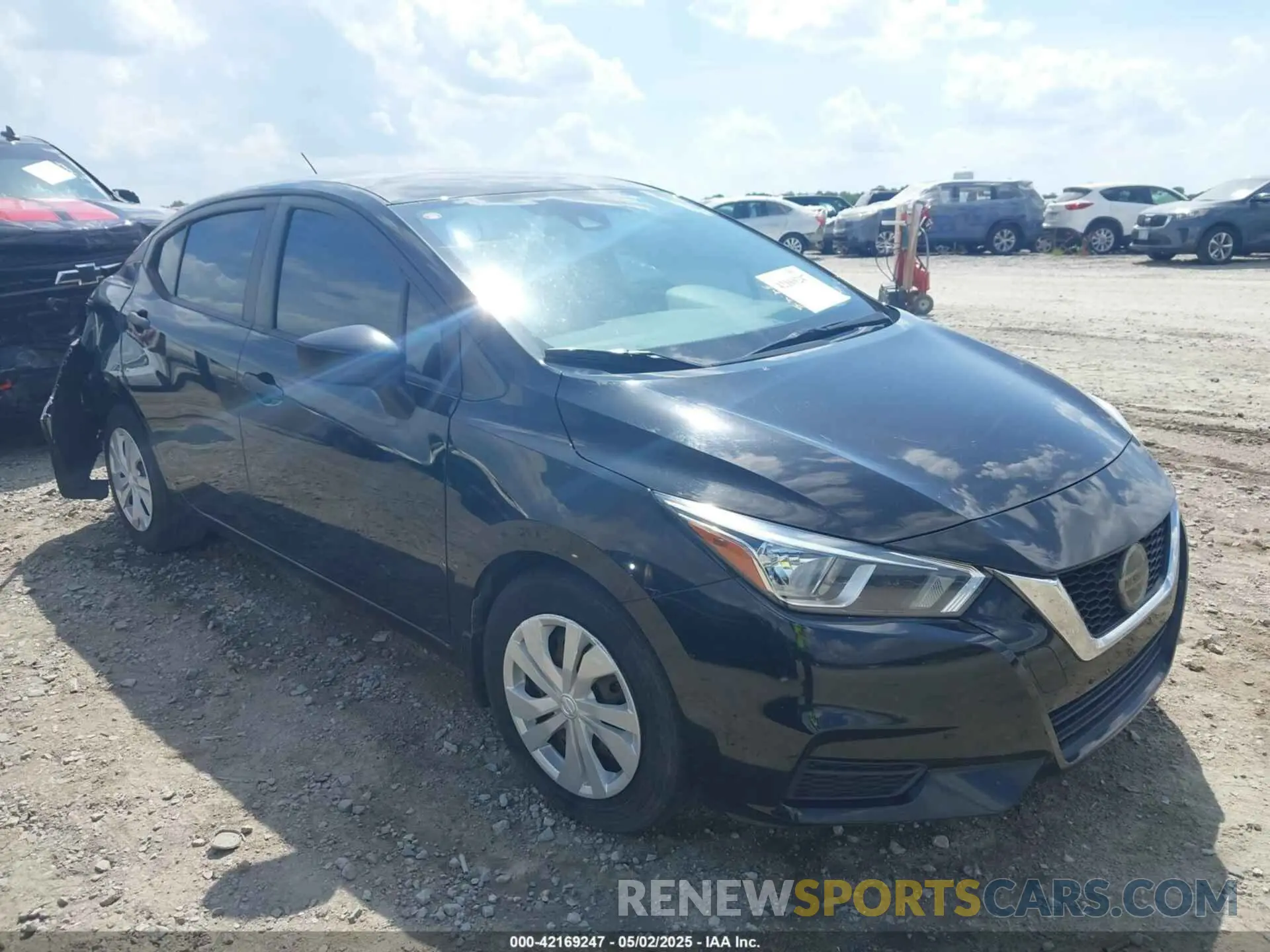 1 fotografías del automóvil dañado 3N1CN8DV5LL807563 NISSAN VERSA 2020