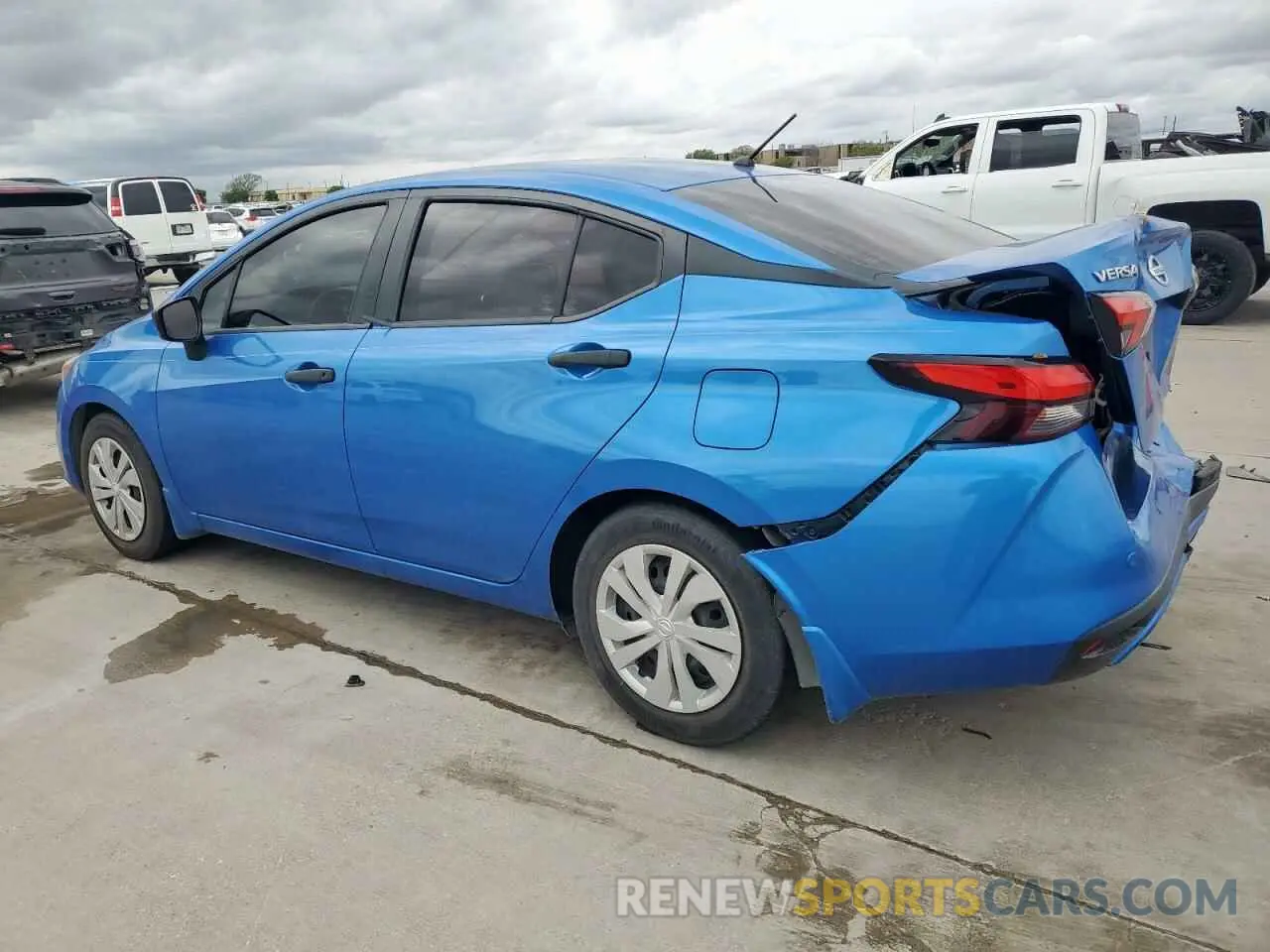 2 fotografías del automóvil dañado 3N1CN8DV5LL839476 NISSAN VERSA 2020